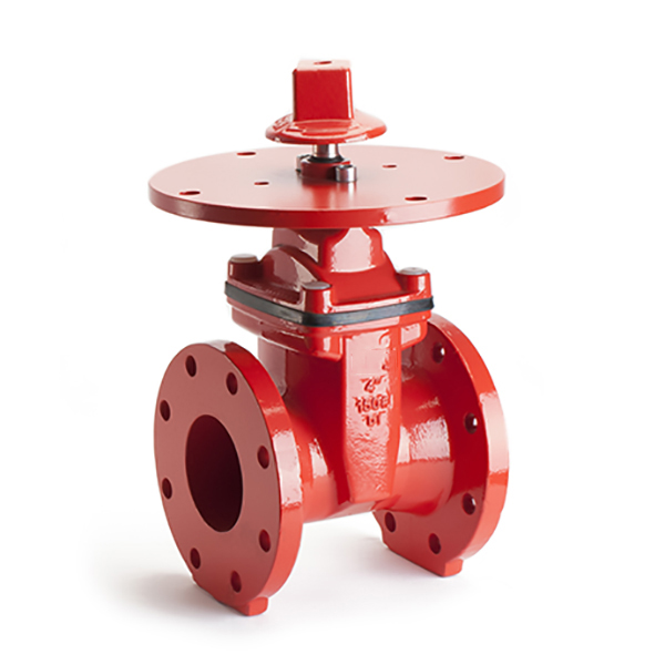 China Flanged Resilient Seated NRS Gate Valve with Indicator Post manufacturers, Flanged